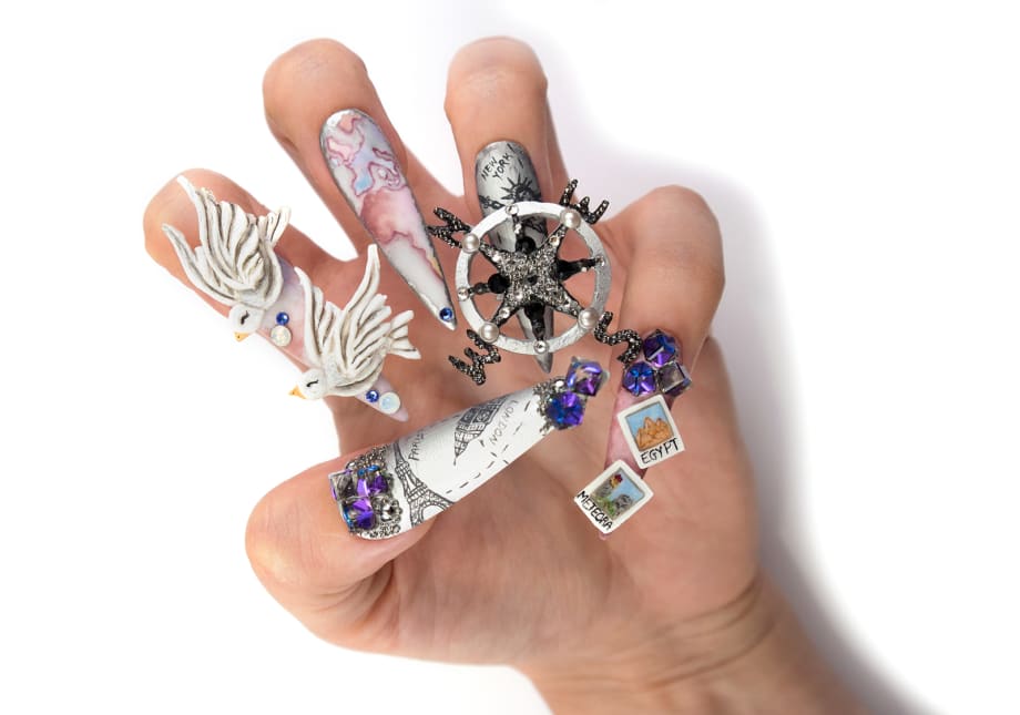 18 Nail Designs Inspired by Wanderlust