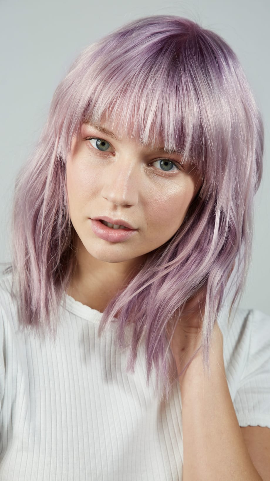 Hair Color: Lavender Steel