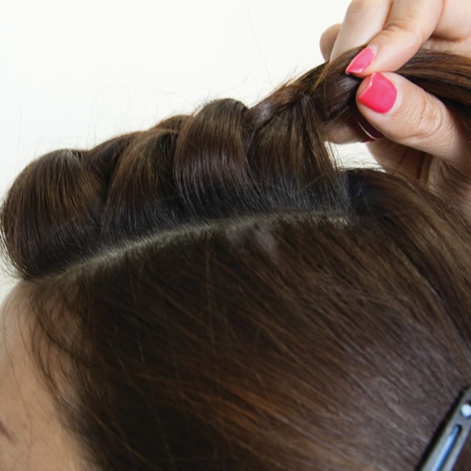 9 Step Mohawk Braid for Short-Medium Haired Clients - Get the Look!
