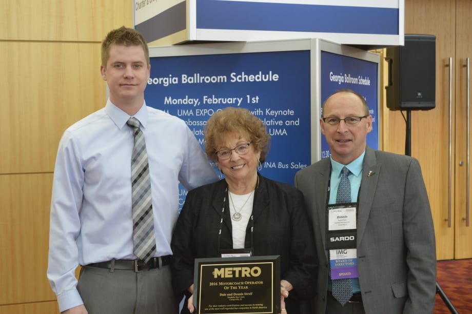 Vandalia Bus Lines named Motorcoach Operator of the Year