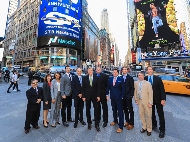Student Transportation Inc. Rings Nasdaq Stock Market Closing Bell