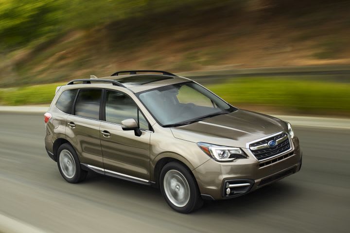 2017 Subaru Forester Upgrades Driver-Assist Tech