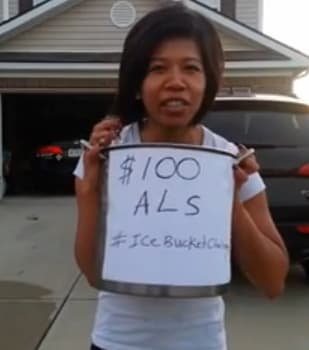 Nail Tech Sukie Dieu Takes the ALS Ice Bucket Challenge