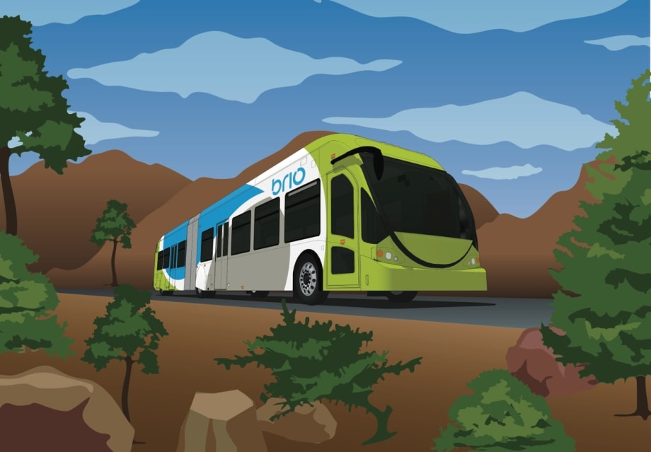 El Paso, Texas transit unveils first BRT segment