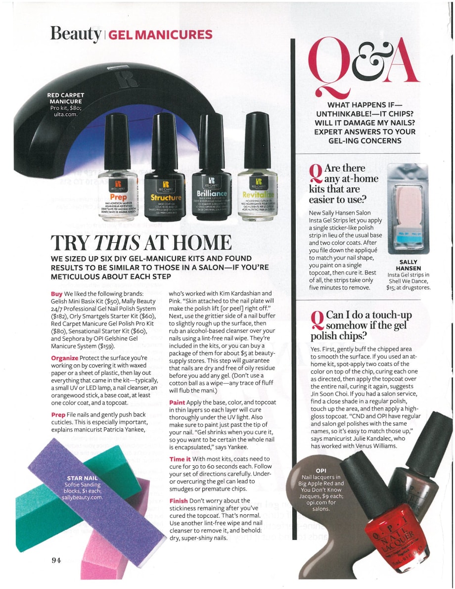 The Simple Gel Touch-up