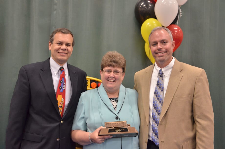 Bus driver honored by North Carolina district