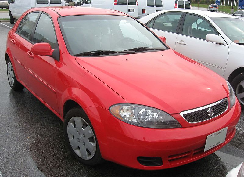 Suzuki Recalling Forenza, Reno for Fire Risk