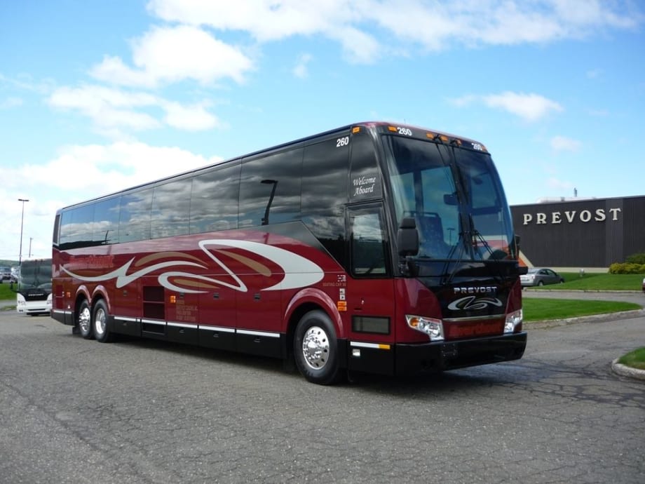 Prevost delivers coaches from coast to coast