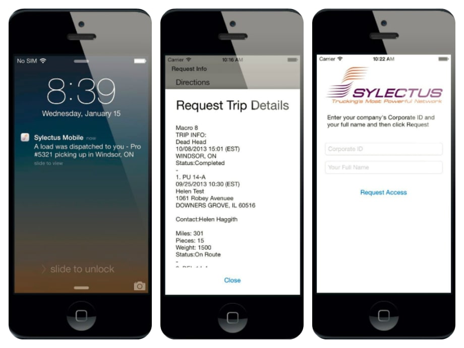 Sylectus Mobile App