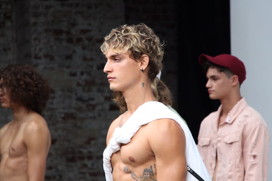NYFW Men’s S/S 2018:  Wet Natural Textured Hair at BENCH/Body