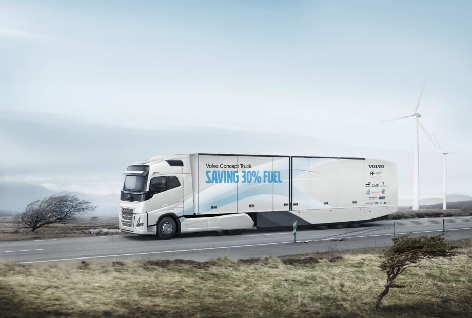 Volvo Concept Truck Boasts 30% Lower Fuel Use