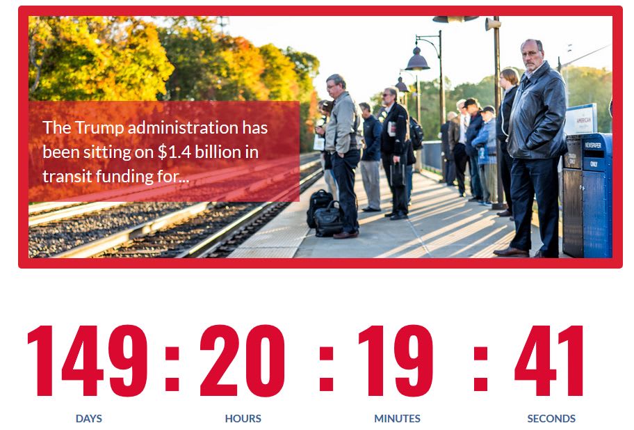 17 public transit projects still awaiting $1.4B from Feds