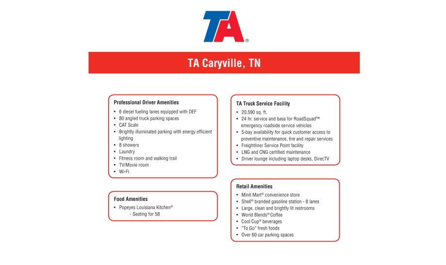 TA Opens a New Travel Center in Tennessee