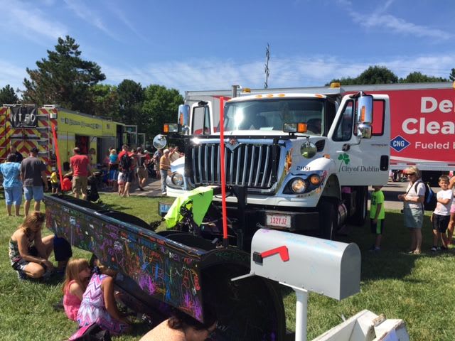 Ohio City Hosts Touch-a-Truck Community Event