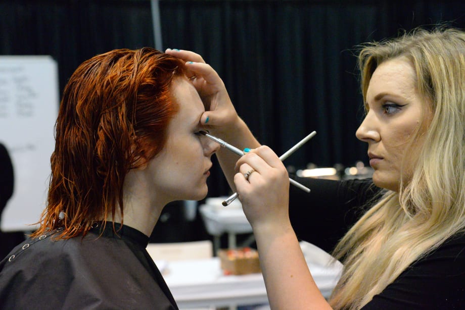 Backstage with Bed Head by TIGI at ABS 2016