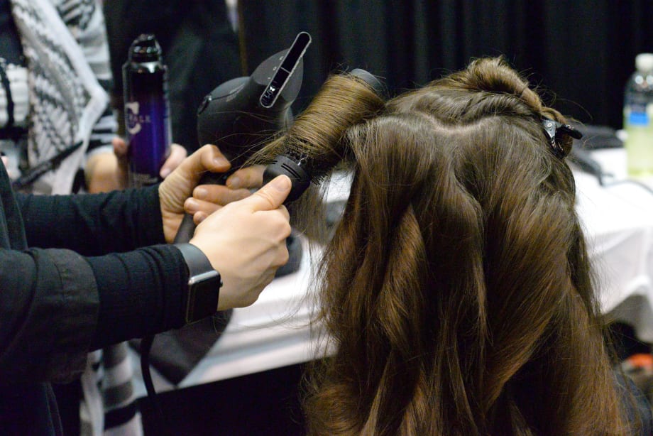 Backstage with Bed Head by TIGI at ABS 2016