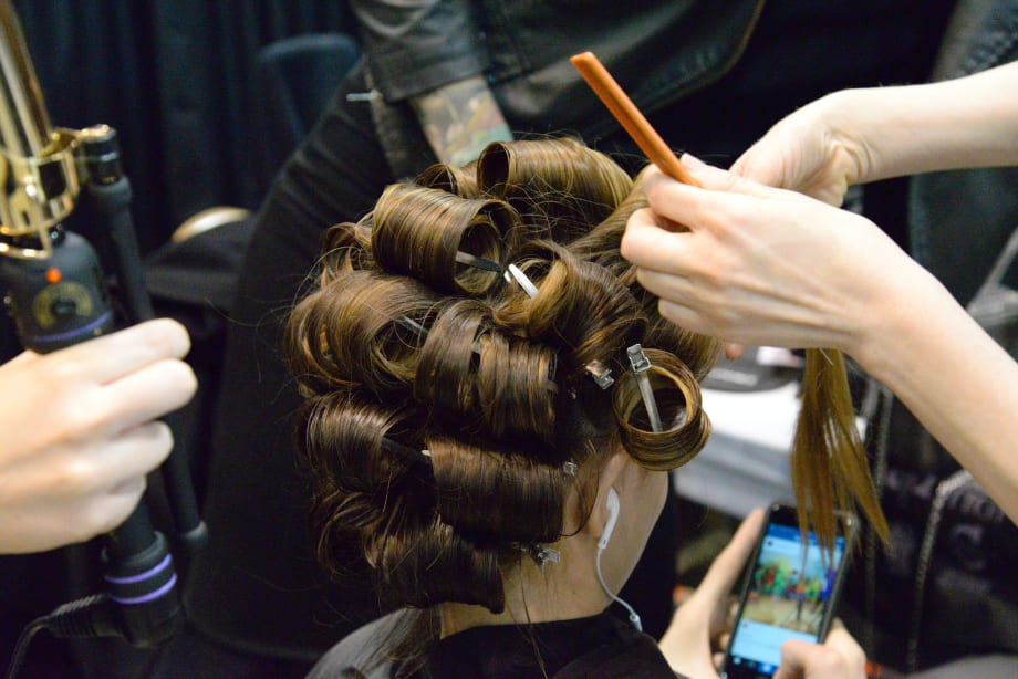 Backstage with Bed Head by TIGI at ABS 2016