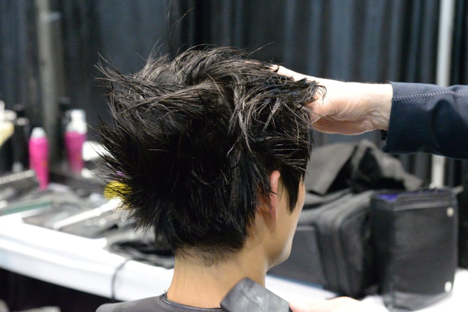 Backstage with Bed Head by TIGI at ABS 2016