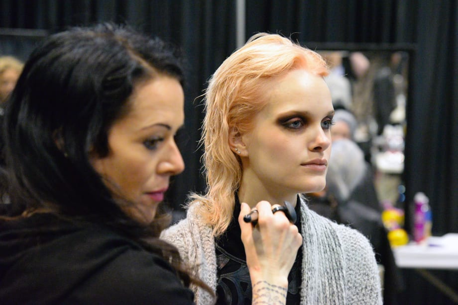 Backstage with Bed Head by TIGI at ABS 2016