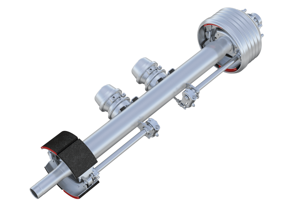 Larger, Lighter But Stronger MTec6 Trailer Axle Coming from Meritor