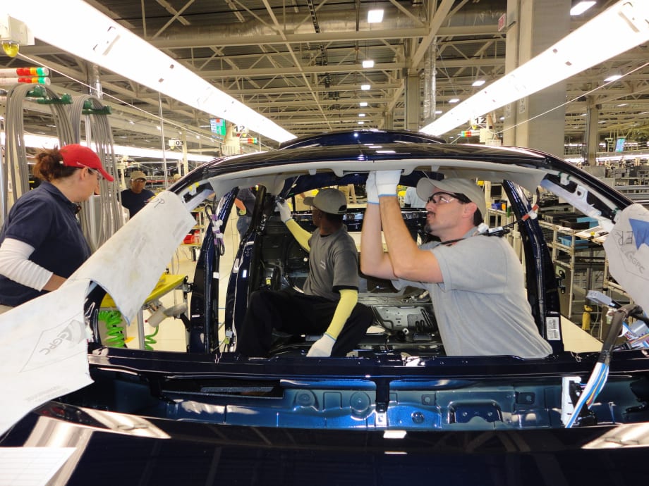 Toyota Begins Production of Corolla in Mississippi