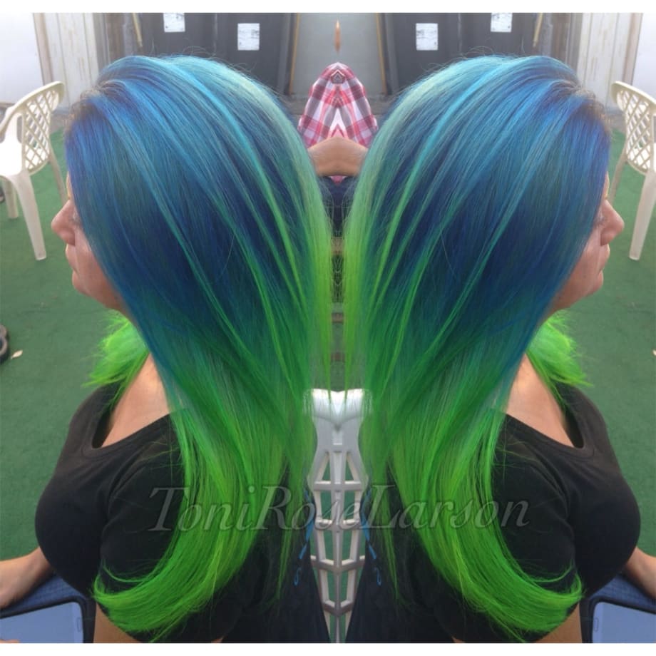 HOW TO: Blue/Green Colormelt