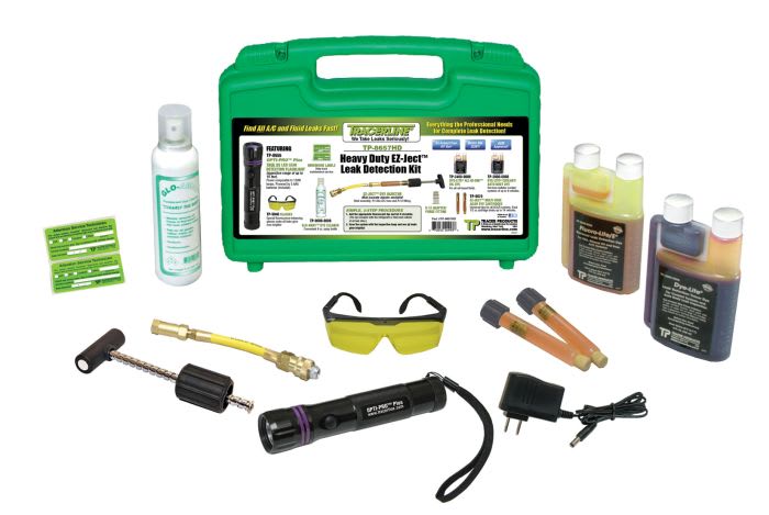 True UV Light Kit Detects Refrigerant and Fluid Leaks