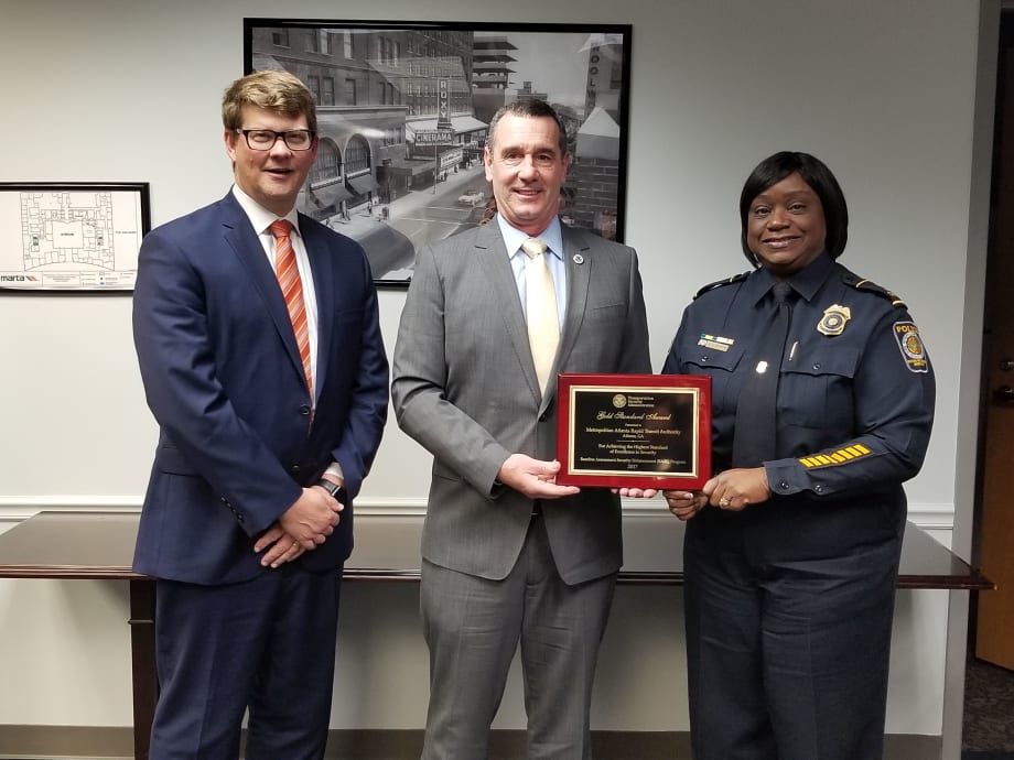 MARTA Police Dept. earns TSA Gold Standard award