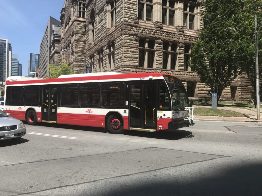 Toronto Transit uses unique system to keep buses clean