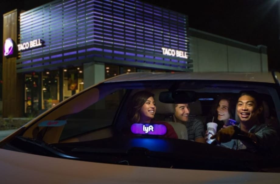 Lyft Users Can Now Add Taco Bell Stop to Ride