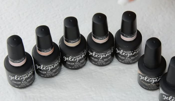Tammy Taylor Barely Beige Collection Nail Demos
