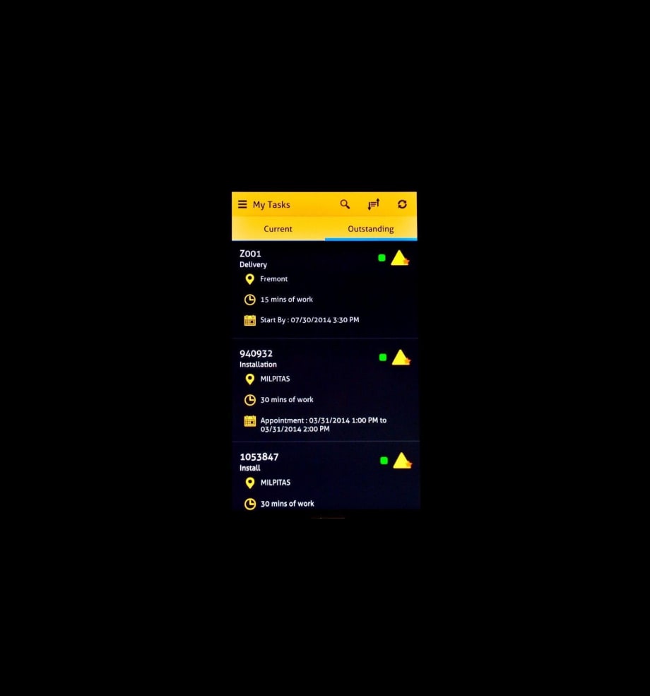 FieldMaster Technician Mobile App Update
