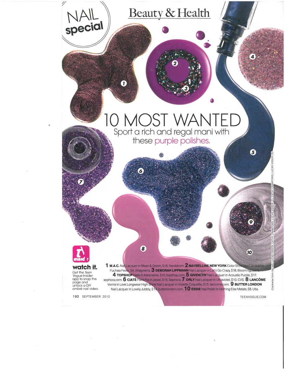 10 Most Wanted Purples