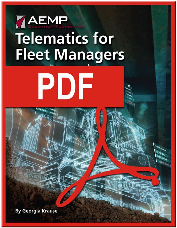 AEMP Releases New Text: Telematics for Fleet Managers