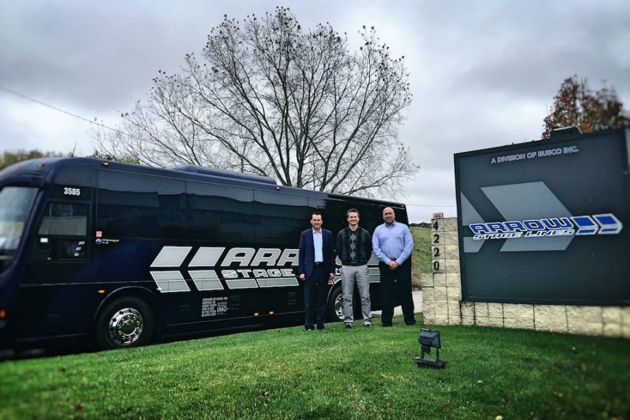 CH Bus Sales delivers Temsa TS35 to Arrow Stage Lines