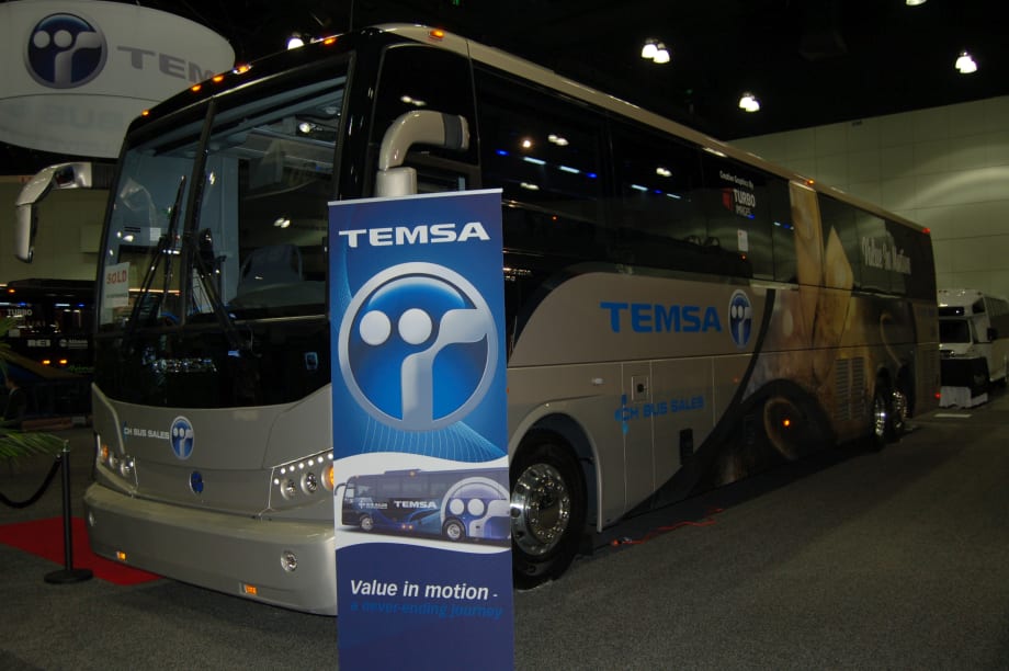 Temsa/CH Bus unveil 45-ft. coach, honor first buyer