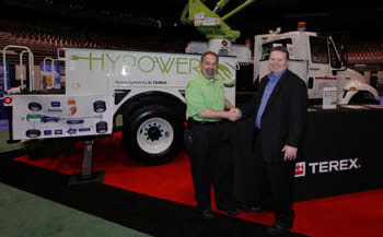 Terex Utilities Receives Green Award at Work Truck Show