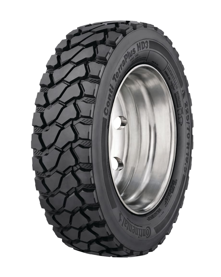 Continental Debuts TerraPlus HD3 Drive Tire