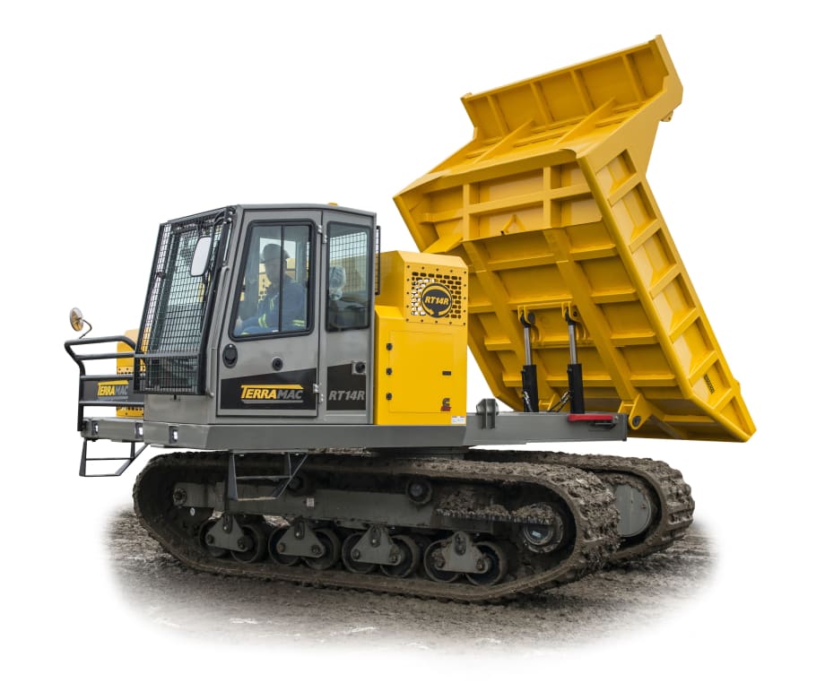 Terramac's Crawler Carrier Provides 360-Degree Rotation