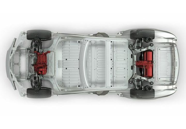 Tesla Unveils AWD Model, Automated Driving Tech