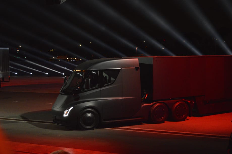 Details Emerge on Tesla's Planned Electric Truck Charging Network