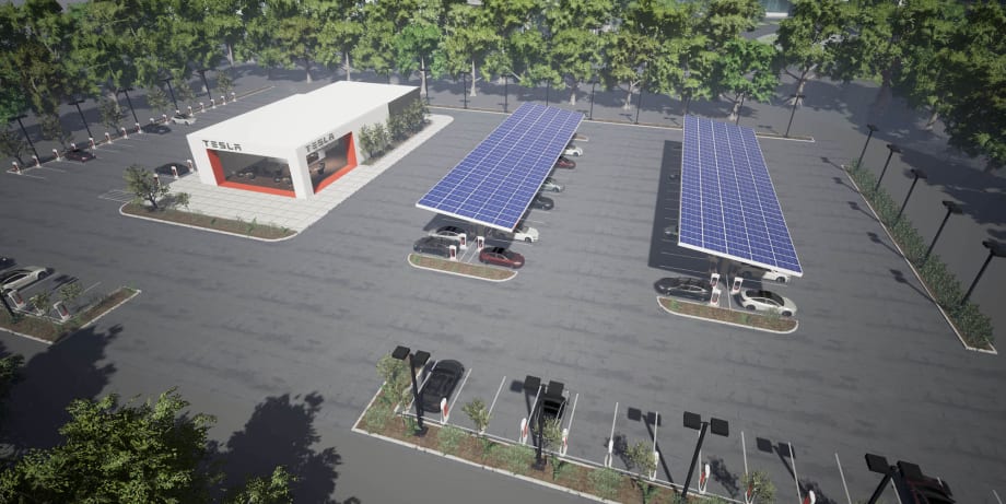 Tesla Aggressively Expanding EV Charging Network