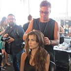 NYFW: Beachy Texture Ponytails for Tess Giberson