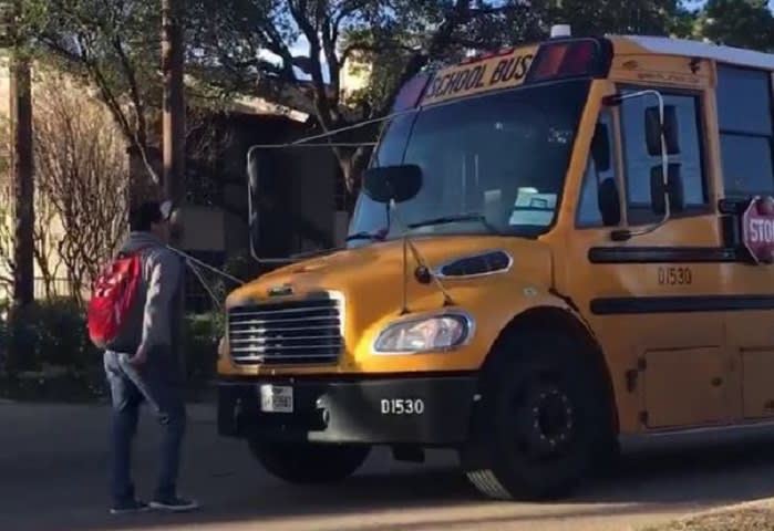 School Bus Driver Refuses to Let Student Board, is Placed on Leave