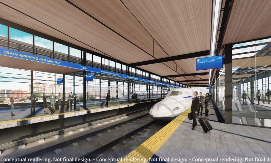 Texas Central signs with Kiewit unit to prep for high-speed rail install