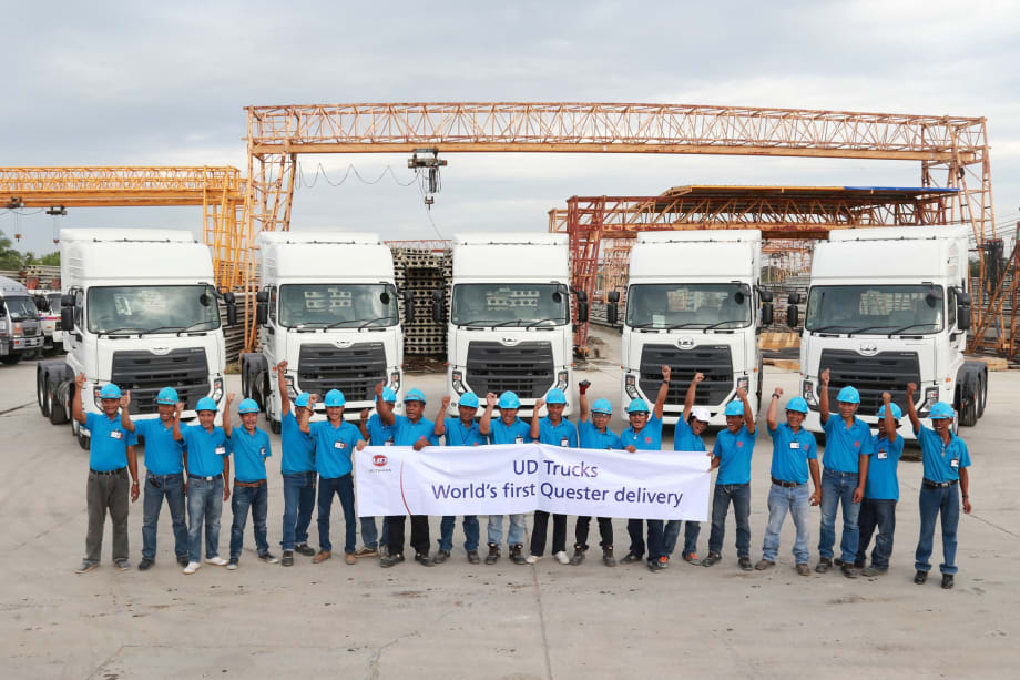 UD Trucks Deliver First Quester Units to Thailand