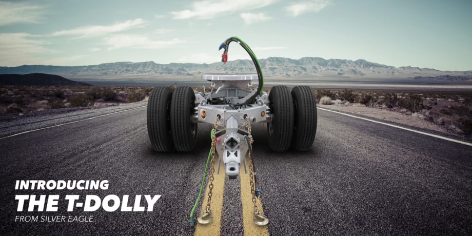 Converter Dolly Automatically Closes Gap