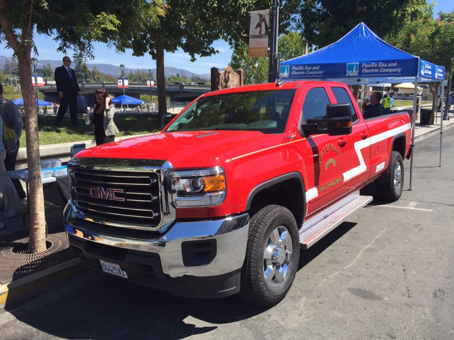 PG&E Donates Plug-In Truck to Napa