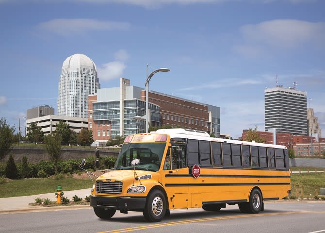Thomas Built Buses Unveils New Type C Propane School Bus Option
