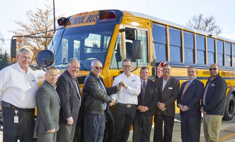 Thomas Built Buses Delivers First School Bus With DD5 Engine